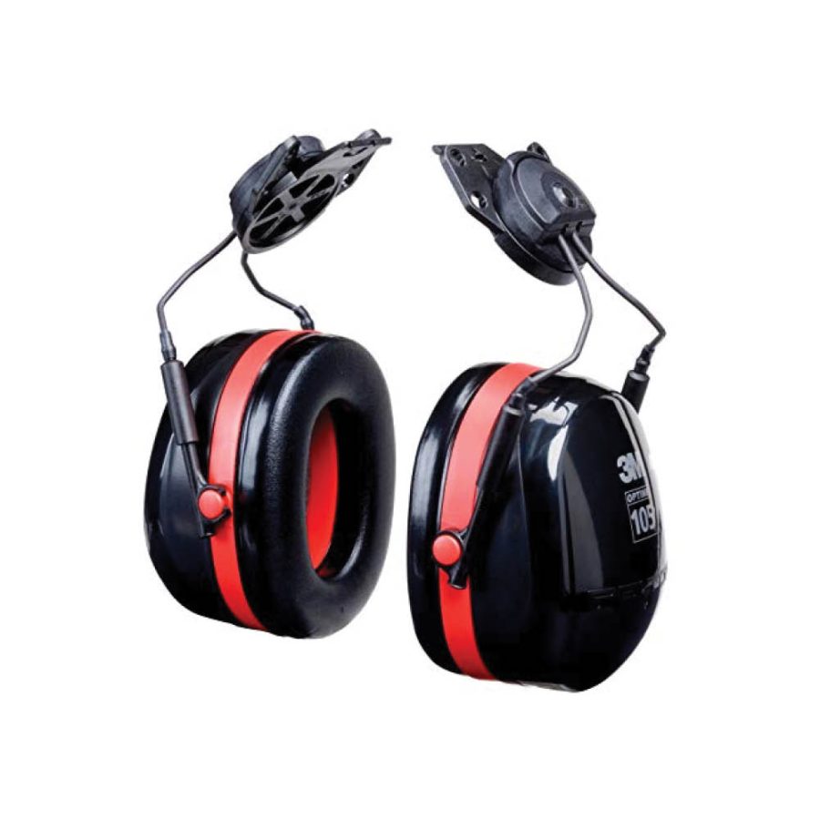 3M H10P3E PELTOR OPTIME 105 SERIES CAP-MOUNT EARMUFFS - BG Safety Solutions