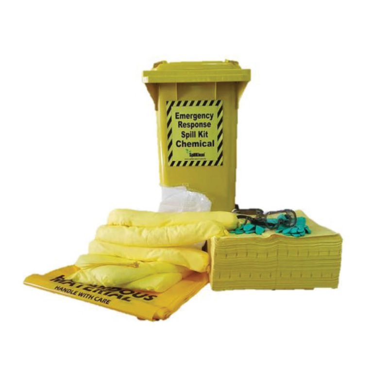 Chemical 40L Vehicle Chassis/Trailer Spill Kit In Hinged Plastic Box - Spill -Kits